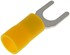 85421 by DORMAN - 12-10 Gauge Spade Terminal, No. 10, Yellow