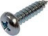 851-411 by DORMAN - Sheet Metal Screw-Phillips Pan Head-No. 10 x 3/4 In.