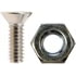854-010 by DORMAN - Hex Nut-Machine Screw-Grade 2-Thread Size 1/4-20, Height 7/16 In.