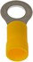 85415 by DORMAN - 12-10 Gauge Ring Terminal, 1/4 In., Yellow