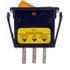 Dorman 85921 Rocker Type Switch Electrical Switches - Rocker - Rectangular Style - Amber Glow