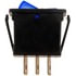 85922 by DORMAN - Electrical Switches - Rocker - Rectangular Style - Blue Glow