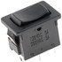 85969 by DORMAN - On - Off - On Non -Glow Black Rectangular Style - Mini - 10 Amp Switch