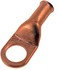 86175 by DORMAN - 4 Gauge 1/2 In. Copper Ring Lugs