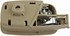 88674 by DORMAN - Interior Door Handle Rear Left Kit Chrome Lever Beige Housing (Neutral)