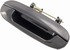 88194 by DORMAN - Exterior Door Handle Rear Right (Two Bolt Design) Smooth Black (Plastic)