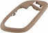 88537 by DORMAN - Interior Door Handle Front And Rear Left Handle Bezel With lock Brown (Tan)