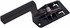 88574 by DORMAN - Interior Door Handle Front And Rear Left Textured Black (Plastic)