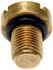 902-404HP by DORMAN - Brass Coolant Air Bleeder Screw