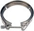 904-250 by DORMAN - Exhaust Down Pipe V-Band Clamp