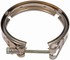 904-252 by DORMAN - Exhaust Down Pipe V-Band Clamp