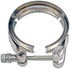 904-255 by DORMAN - Turbocharger To Exhaust Up-Pipes V-Band Clamp