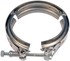 904-177 by DORMAN - Exhaust Down Pipe V-Band Clamp