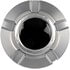 909-027 by DORMAN - Brushed Aluminum Wheel Center Cap