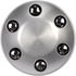 909-045 by DORMAN - Brushed Aluminum Wheel Center Cap