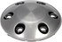 909-045 by DORMAN - Brushed Aluminum Wheel Center Cap