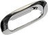 91040 by DORMAN - Tailgate Handle Bezel Chrome