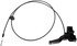 912-018 by DORMAN - Hood Release Cable With Handle