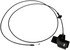912-035 by DORMAN - Hood Release Cable With Handle
