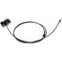 912-444 by DORMAN - Hood Release Cable With Handle
