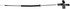 Dorman 912-609 Fuel Filler Door Release Cable Fuel Filler Door Release Cable