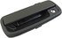 91319 by DORMAN - Exterior Door Handle Front Left Plastic Base Black