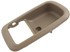 91342 by DORMAN - Interior Door Handle Front Right Bezel Brown