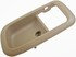 91343 by DORMAN - Interior Door Handle Front Left Bezel Brown