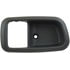 91356 by DORMAN - Interior Door Handle Front Right Bezel Deep Gray