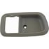91360 by DORMAN - Interior Door Handle Front Right Bezel Gray Charcoal