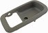 91360 by DORMAN - Interior Door Handle Front Right Bezel Gray Charcoal