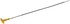 917-328 by DORMAN - Engine Oil Dipstick - Steel, 25" Length, Plastic Handle