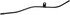 921-121 by DORMAN - Engine Oil Dipstick Tube - Metal