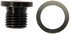 921-131 by DORMAN - Oil Drain Plug Standard M14-1.50, Head Size 17mm