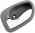 92205 by DORMAN - Interior Door Handle Front Or Rear Left Chrome Lever Gray Housing