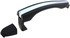 92214 by DORMAN - Exterior Door Handle Front Right Without Keyhole Primed Black With Chrome Insert