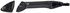 92224 by DORMAN - Exterior Door Handle Rear Right Primed Black