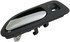 92418 by DORMAN - Interior Door Handle Rear Left Chrome Black