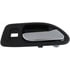 92413 by DORMAN - Interior Door Handle Front Right Without Power Window Hole Chrome Dark Gray