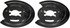 924-225 by DORMAN - Brake Dust Shield - 1 Pair