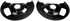 924-229 by DORMAN - Brake Dust Shield - 1 Pair