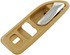 92425 by DORMAN - Interior Door Handle Front Right Chrome Beige