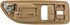 92426 by DORMAN - Interior Door Handle Front Left Chrome Beige