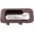 92440 by DORMAN - Interior Door Handle Rear Right Chrome Brown