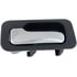 92445 by DORMAN - Interior Door Handle Rear Left Without Lock Hole Chrome/Blue