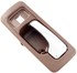 92431 by DORMAN - Interior Door Handle Front Left With Lock Hole Chrome Brown