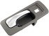 92432 by DORMAN - Interior Door Handle Front Right With Lock Hole Chrome Gray