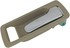 92452 by DORMAN - Interior Door Handle Front Right Without Power Lock Chrome/Beige