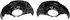 924-998 by DORMAN - Brake Dust Shield - 1 Pair