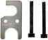 926-087 by DORMAN - Rear AC Line Expansion Valve Mounting Plate